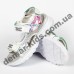 Детские босоножки Lilin Shoes B058-1-1 бело-серебряные большие